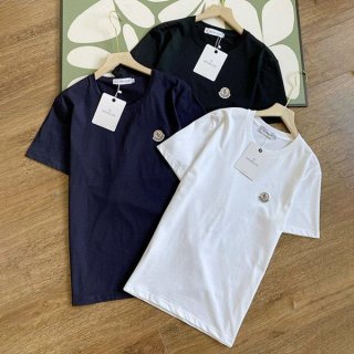 新作入手困難 モンクレール ロゴ Tシャツ 本物 3色 moe75586