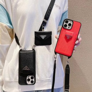 プラダ iphone13/14Proケース 本物 早い者勝ち pub10563
