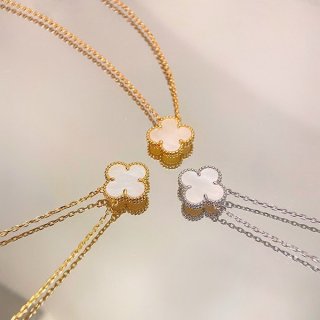 高品質 ヴァンクリーフ 本物 ヴィンテージ アルハンブラ ペンダント vcara4590