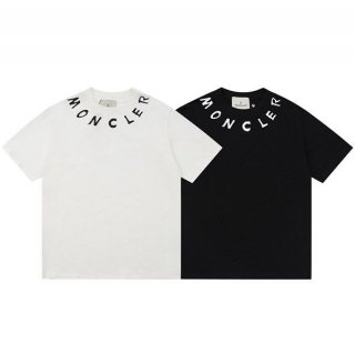 最安値挑戦 モンクレール コットンジャージ プリント Tシャツ 本物 mor47577