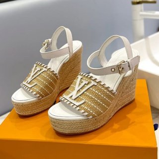 ☆超人気☆ルイヴィトン 本物 サンダル モノグラム カーフレザー vuf95937