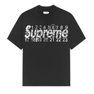 2024新作 シュプリーム mm6 メゾンマルジェラ ボックスロゴ tシャツ 本物 shi95724
