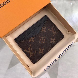 ルイヴィトン カードケース 本物 名刺入れ モノグラムマカサー M60166