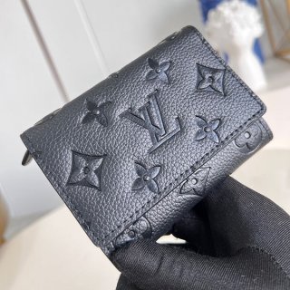 【コンパクトで使いやすい】ルイヴィトン 本物 ポルトフォイユパイロット 折りたたみ財布 M82556