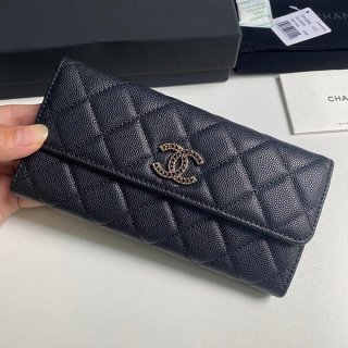 売上総額１位！シャネル 本物 クラシック フラップ ウォレット 長財布 shn23394