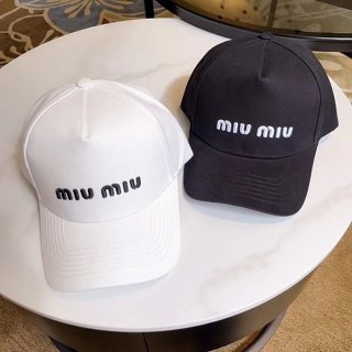 ギフトに 送礼 ミュウミュウ ピークドキャップ 本物 myz52201