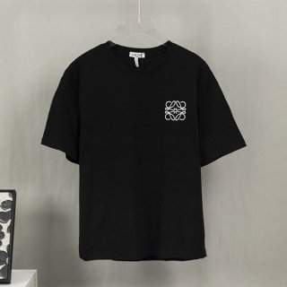 完売人気☆上品 ロエベ アナグラム Tシャツ 本物 lou89082