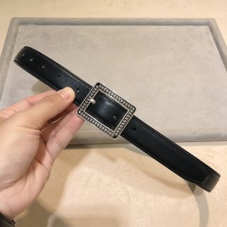 ブティッククロムハーツ 本物 クロステイルモチーフバックルレザーベルト Kuw66065