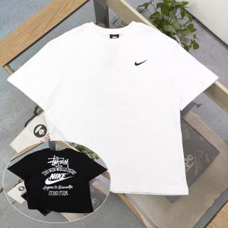 新デザインナイキ x ステューシー Tシャツ 本物 2色 nae60304