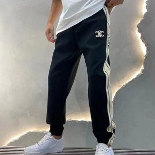 セリーヌ ジョガーパンツ 本物 ウール＆カシミア Cey46293