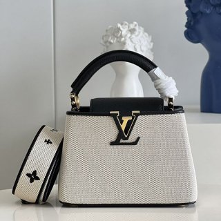 大人気!!新色★ルイヴィトン カプシーヌ 本物 ハンド ショルダーバッグ 3サイズ vua71963