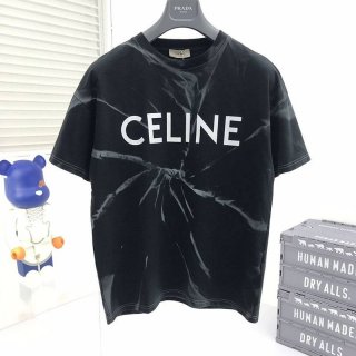 送料込セリーヌ ルーズ Tシャツ 本物 / コットン Cei45553
