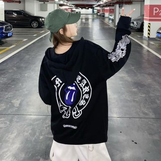 争奪戦クロムハーツ Tロゴ FU ジップパーカー 本物 Kuq00248