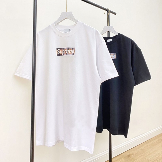 シュプリーム バーバリー tシャツ 本物 ボックス ロゴ 2色 Shf79994