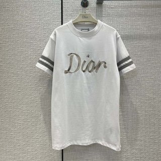 21-22AWディオール オーガニックコットンジャージー Tシャツ 本物 del05981