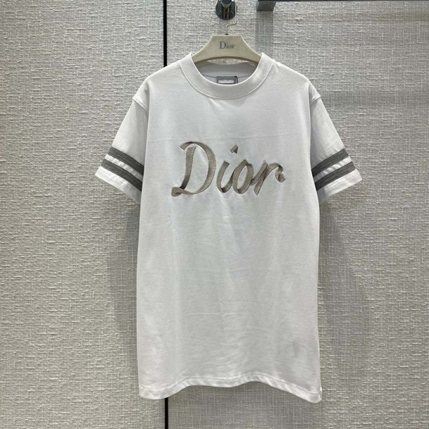 21-22AWディオール オーガニックコットンジャージー Tシャツ 本物 del05981