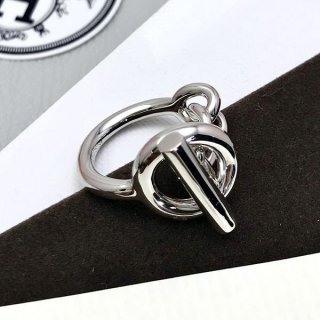 すぐ届エルメス シェーヌダンクル 本物 クロワゼットリング GM erm86968