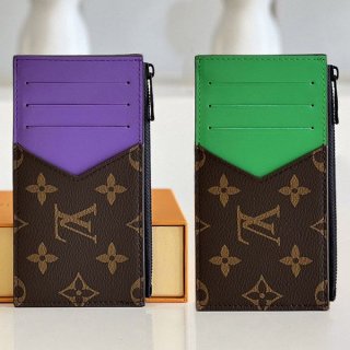 完売必至ルイヴィトン コインカードホルダー 本物 2色 コインケース M81627