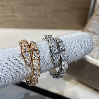 入手困難品!ブルガリ セルペンティ リング 本物 S360 Bud10266 入手困難品!ブルガリ セルペンティ リング 本物 S360 Bud10266