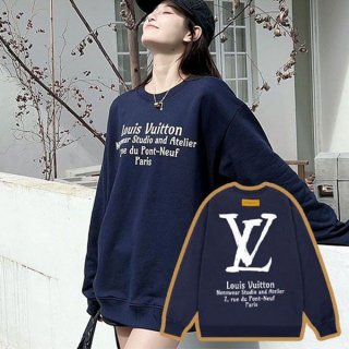 最新でオシャレ ルイヴィトン ラウンジウェア 本物 プルオーバー vue93986