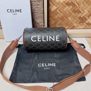 セリーヌ ロゴプリント シリンダーバッグ コピー Ced07586 セリーヌ ロゴプリント シリンダーバッグ コピー Ced07586