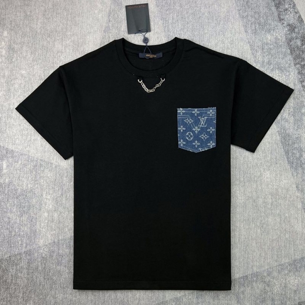 定番アクセス数No.1☆ルイヴィトン レディース モノグラムポケットTシャツ 本物 vuz37413