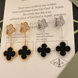 完売必至 【ヴァンクリーフ&アーペル】マジックアルハンブラ イヤリング/ピアス 本物 val96387