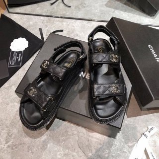 21CR新作★シャネル フットベットサンダル マトラッセ 本物 shu63530