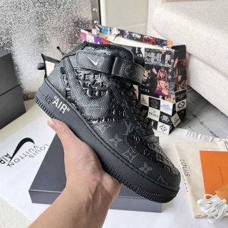 大人気!!新色ルイヴィトン ナイキ 本物 モノグラム エアフォース1 ハイトップスニーカー nax30794 大人気!!新色ルイヴィトン ナイキ 本物 モノグラム エアフォース1 ハイトップスニーカー nax30794