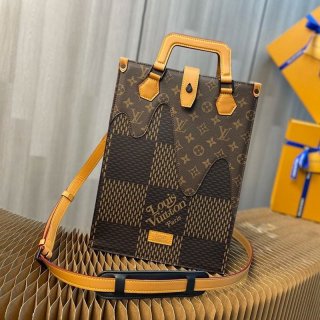 ★注目コラボ★ルイヴィトン 本物 x ニゴーコラボ ミニトート 2wayNIGO vuc58728