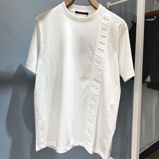完売必至☆ルイヴィトン Tシャツ 本物 ウォーターカラーモノグラム☆ロゴ vua77482