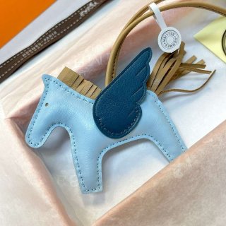 超希少！エルメス 本物 ロデオ ペガサス チャーム erc32422