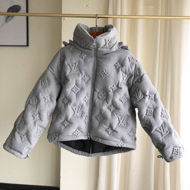 完売必至 ルイヴィトン本物☆モノグラム ボーイフッド パファ ジャケットvuj94417