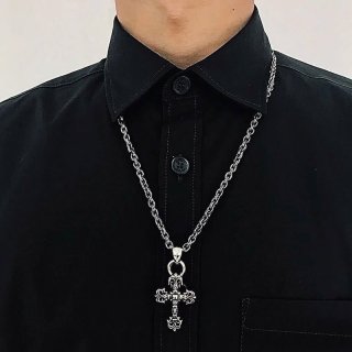 争奪戦 クロムハーツ ネックレス 本物 フィリグリー ベビーファットチャーム Kuv06406