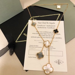 送料込 ヴァンクリーフ&アーペル マジック アルハンブラ ネックレス 本物 vas71688