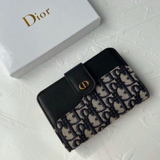 完売前に！ ディオールオブリーク カロ 本物 折り財布 dea26320