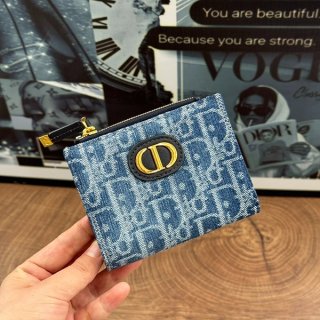 すぐ届く！ディオール 本物 30 Montaigne Dahlia ウォレット M49E