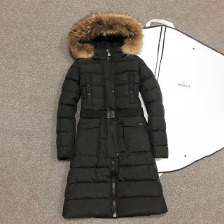 超希少！モンクレール 本物 ファー付き フード付 ダウンジャケット mod71584