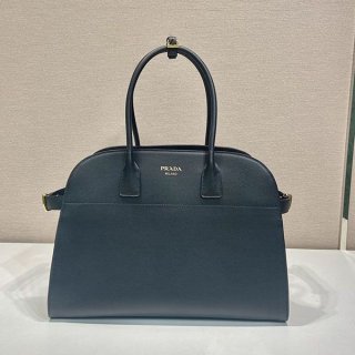 追跡付 プラダ ラージ レザー トートバッグ 本物 1BG5081