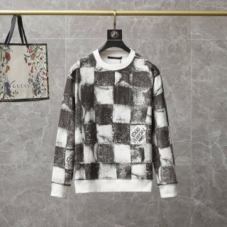 入手困難 ルイヴィトン パーカー 本物 ダミエ ソルト ジャカード 1A8XD6