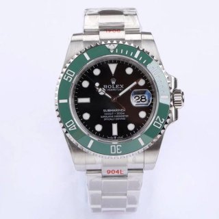 ロレックス サブマリーナ デイト41mm 本物★ステンレス メンズ 自動巻き 126610LV