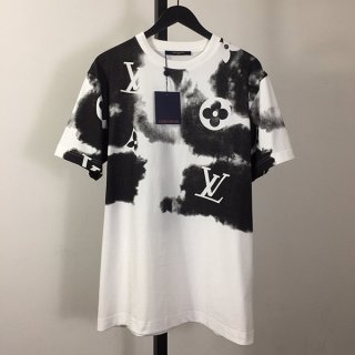 《個性的な絞り染めパターン!》ルイヴィトン シボリ Tシャツ 本物 vup62085 《個性的な絞り染めパターン!》ルイヴィトン シボリ Tシャツ 本物 vup62085