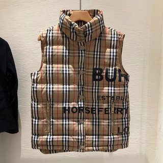 お洒落に【バーバリー】オークウッド ダウンベスト 本物 Bau18773