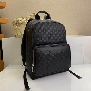 限定【希少】ルイヴィトン キャンパスバックパック本物 ダミエ レザー N40094