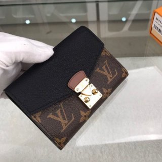 ルイヴィトン 財布 本物 モノグラム 折り財布 ポルトフォイユパラス コンパクト M67479