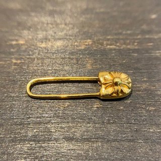 クロムハーツ 22K セーフティピン ピアス 本物 Kui72640