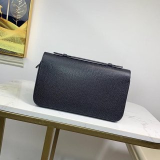ルイヴィトン ジッピー XL 本物 N41503 ダミエ グラフィット 長財布