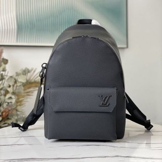 ルイヴィトン バックパック 本物 タイガ アエログラム ブラック リュック M57079