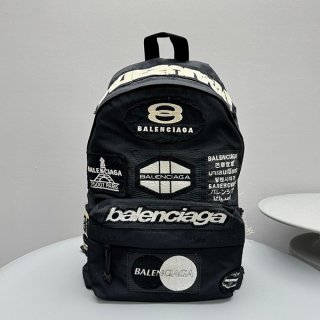 ☆超人気☆バレンシアガ 本物 Explorer バックパック ナイロン ロゴ bau40255