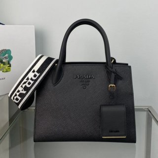 すぐ届プラダ 本物 モノクローム スモール バッグ puk76787